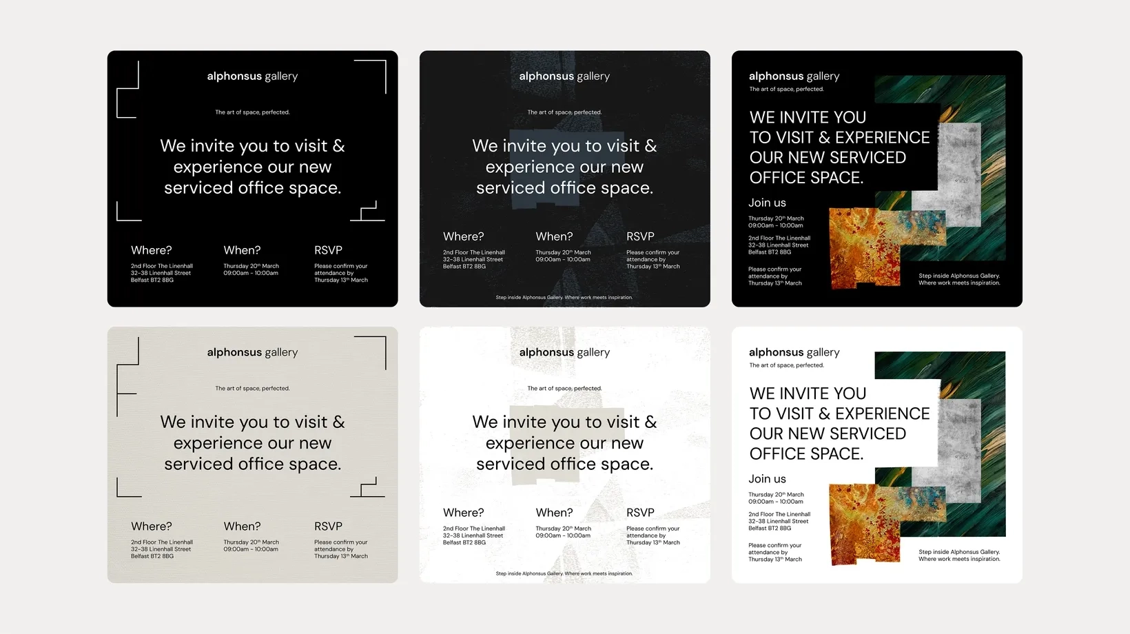 Alphonsus Gallery - Emailer Options