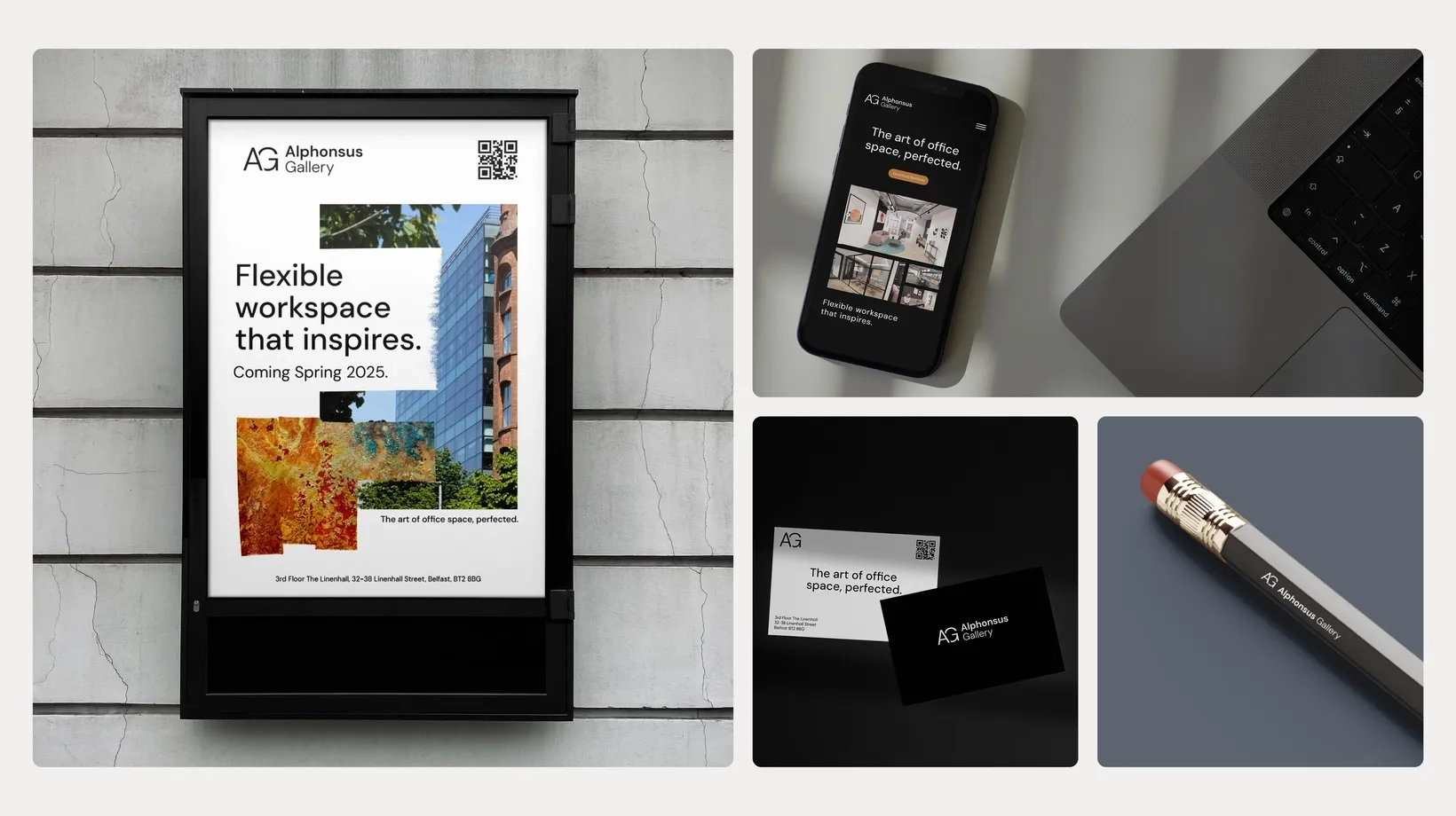 Alphonsus Gallery - Brand Applications