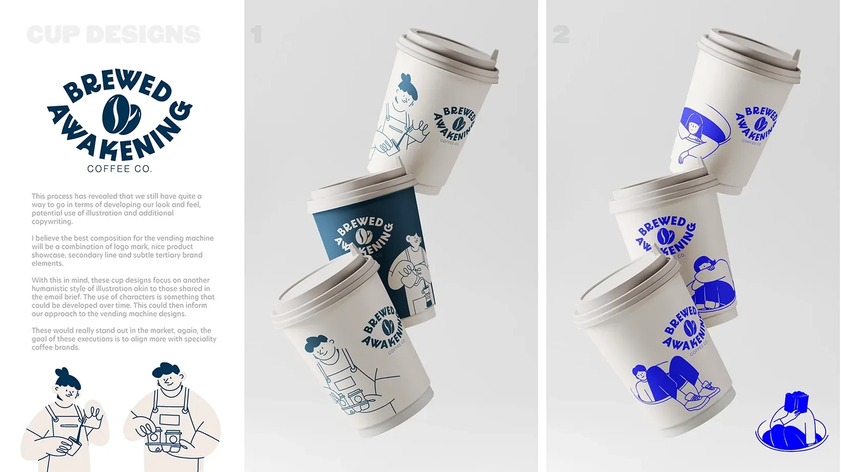 Eyes Wide Coffee Co. branding