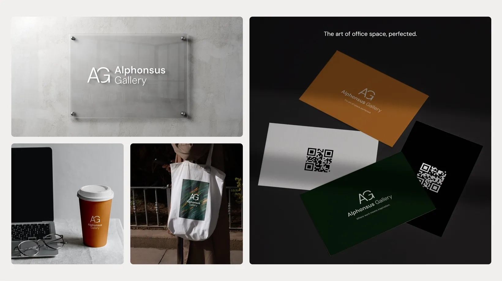Alphonsus Gallery - Brand Applications