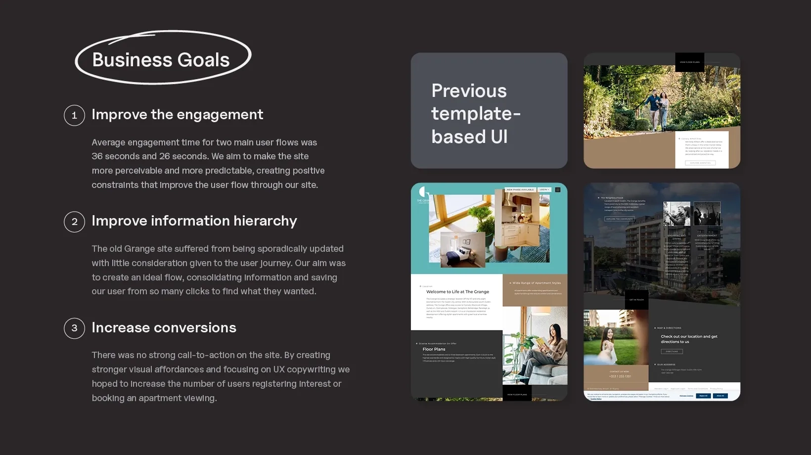 The Grange Business Goals