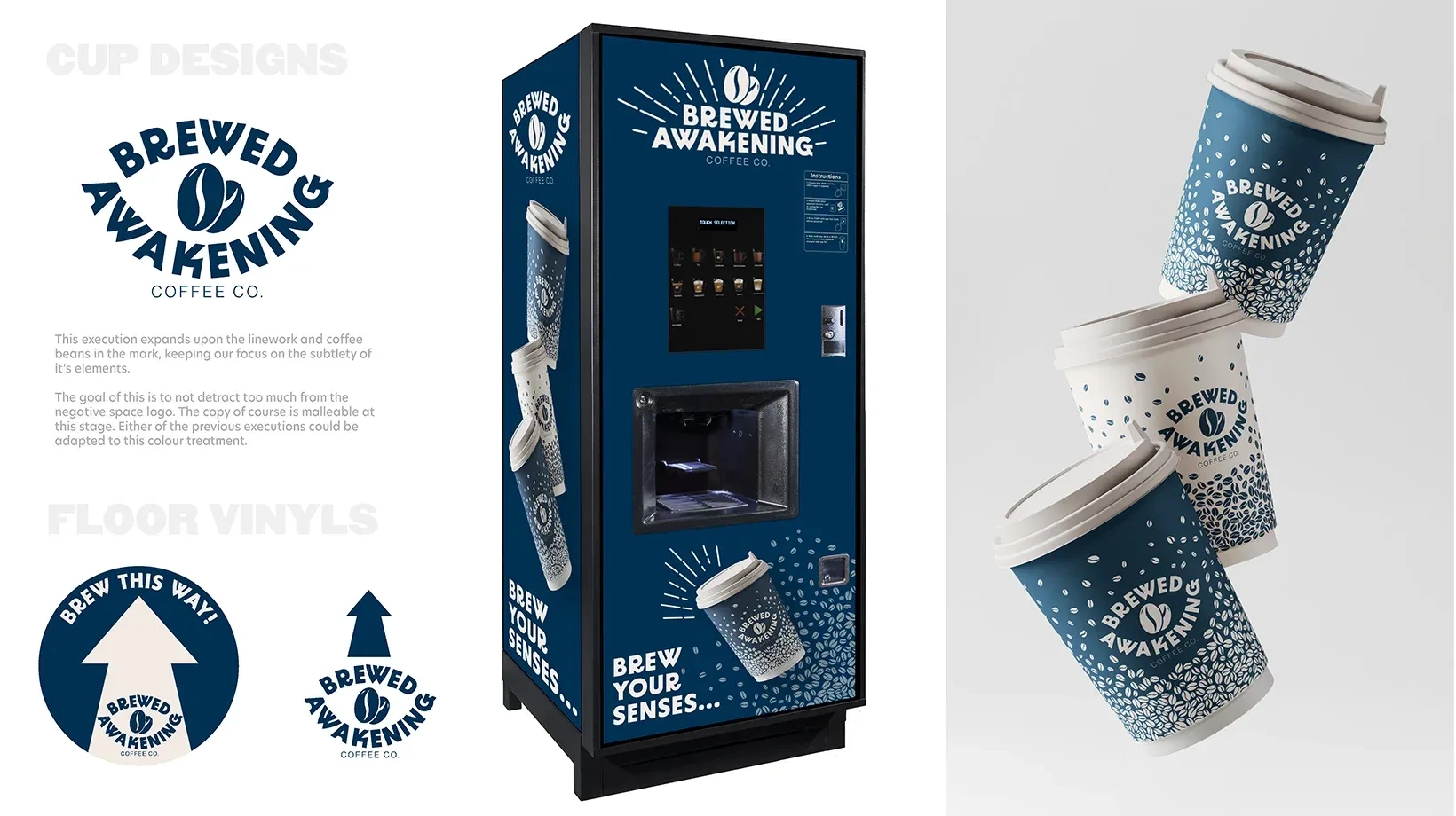 Eyes Wide Coffee Co. branding