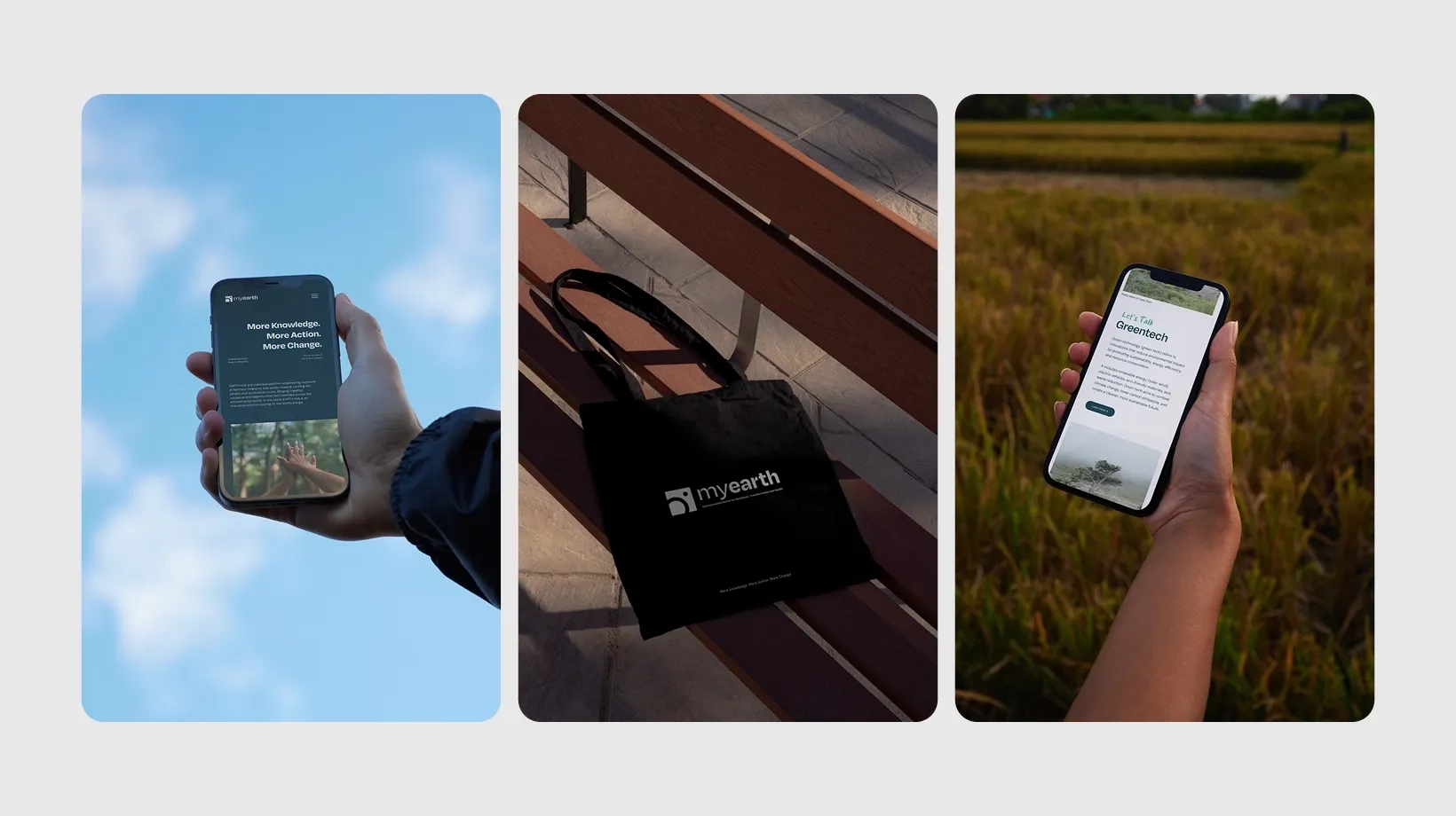 My Earth - Branding - Mockups